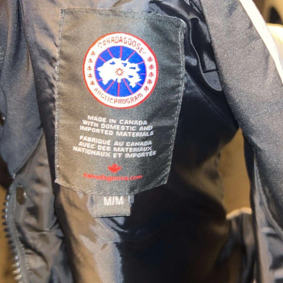 Canada goose väst vit, storlek M  - 91