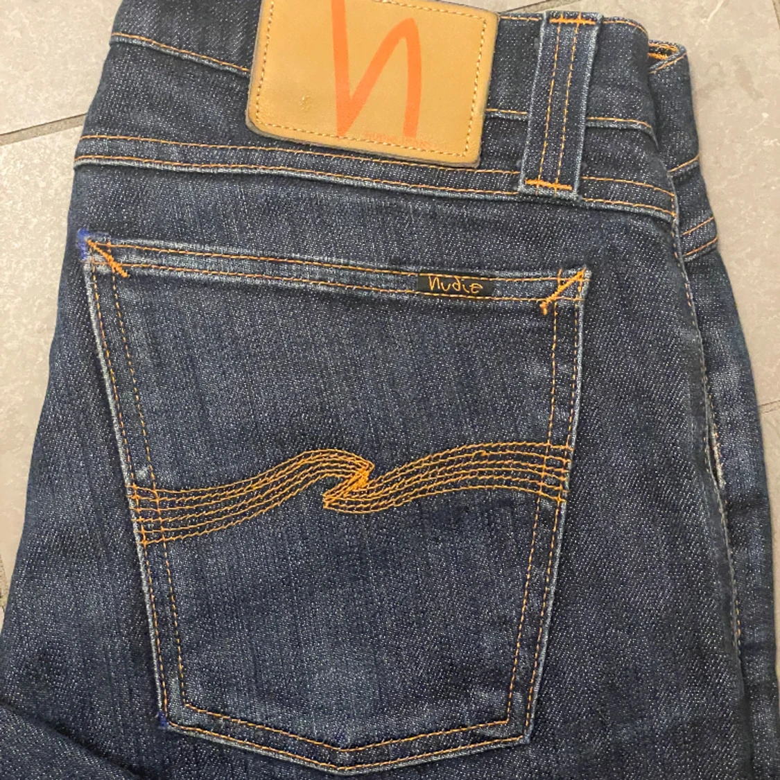 Slim nudie jeans Mörkblå - 90