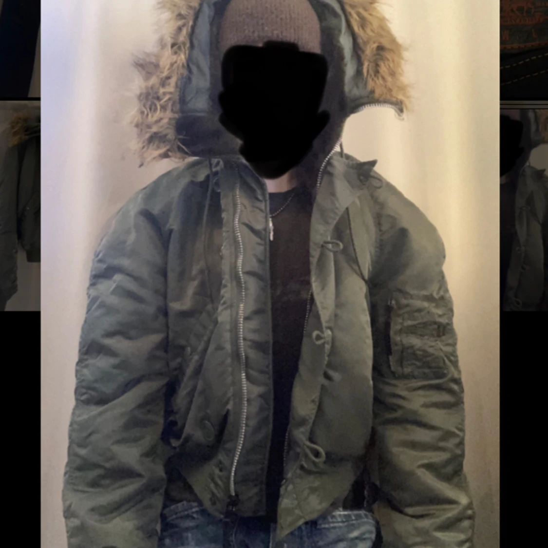 Vintage N2B Päls Bomberjacka - 91