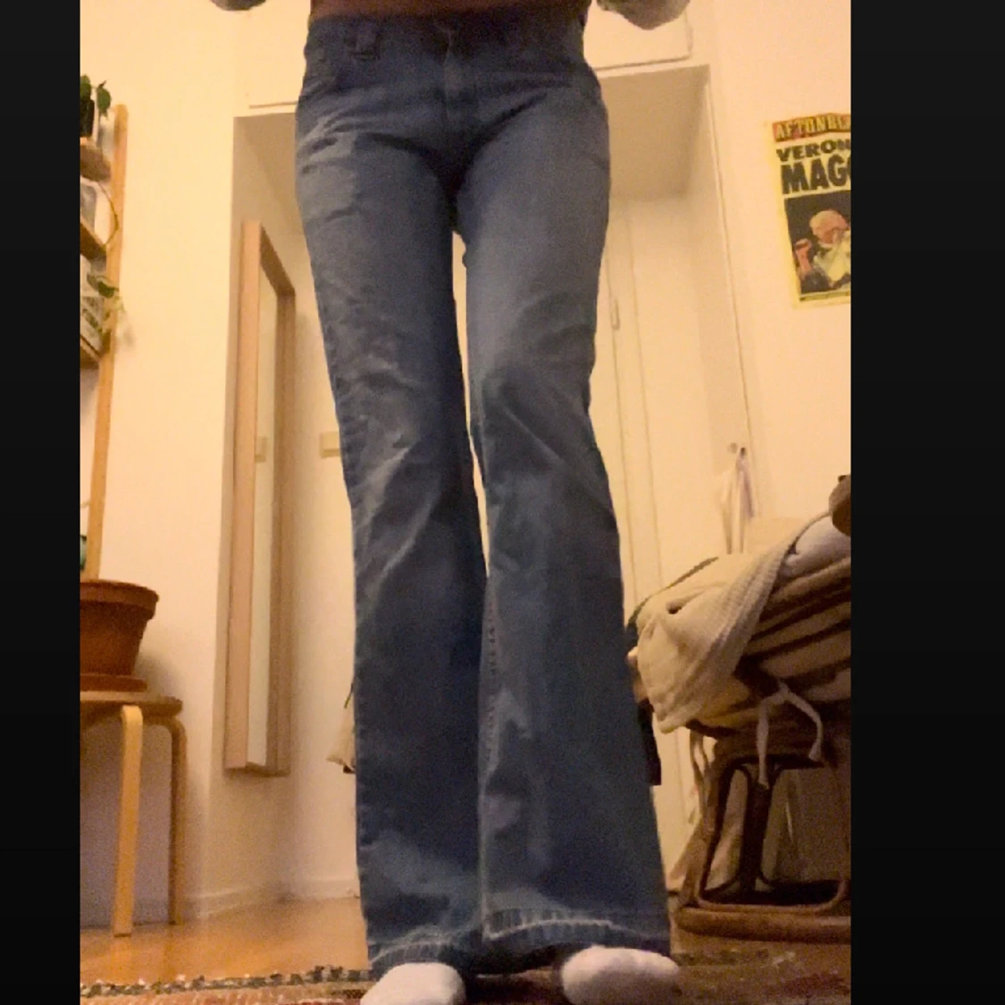 Lowwaist bootcut jeans från lee - 90