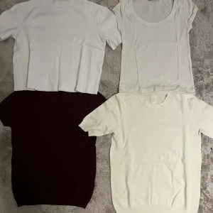 T-shirts  - Överdelar från Zara. Skriv vilken/vilka ni är intresserade av och ifall ni vill ha bättre bilder skickar jag direkt!🤝(ni bestämmer pris)