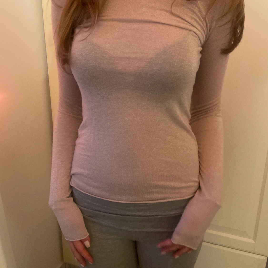 Långärmad topp från Design by Si - 90