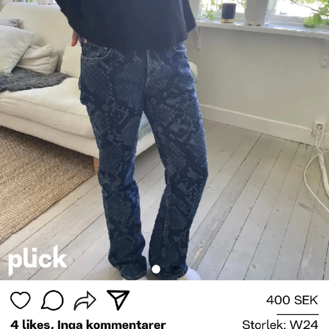  Ormmönstrade byxor - 90