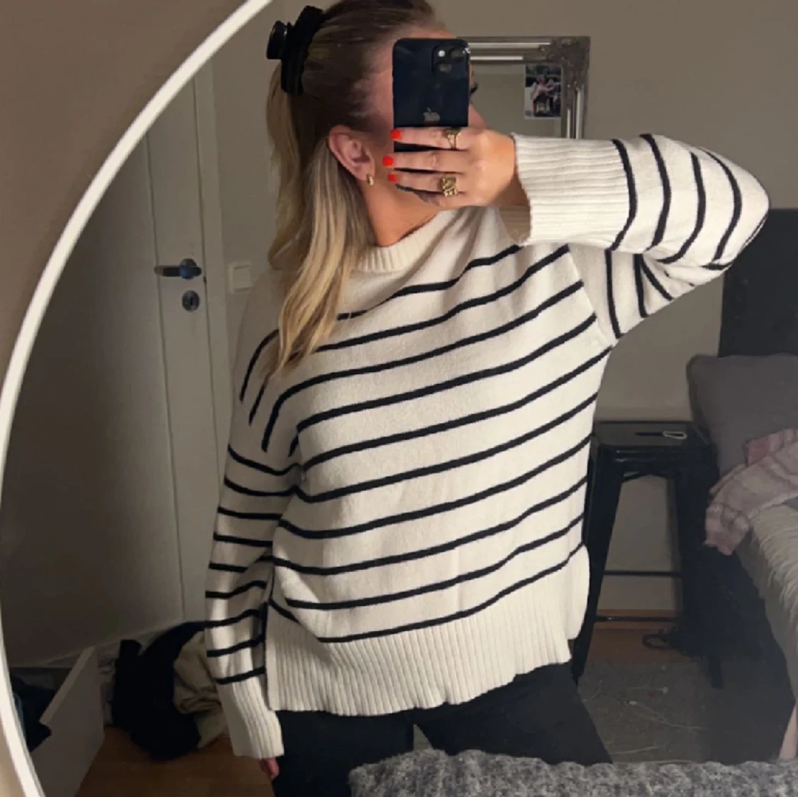 Stickad tröja  - 90