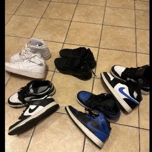 Jordan skor - Säljer mina Jordan skor i olika modeller och storlekar. Dem är mycket bra skick. Säljer dem till ett väldigt bra pris då storlekarna inte passar längre. Hör av er för mer info. 
