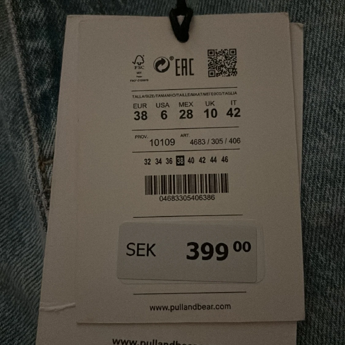 Low waist jeans från Pull & Bear - 90