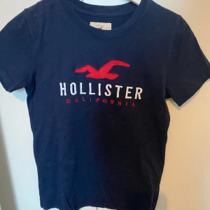 T-shirt  - Marinblå hollistertröja. Inga tecken på användning.