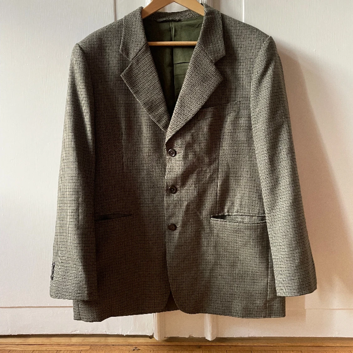 Rutig iver size kavaj 