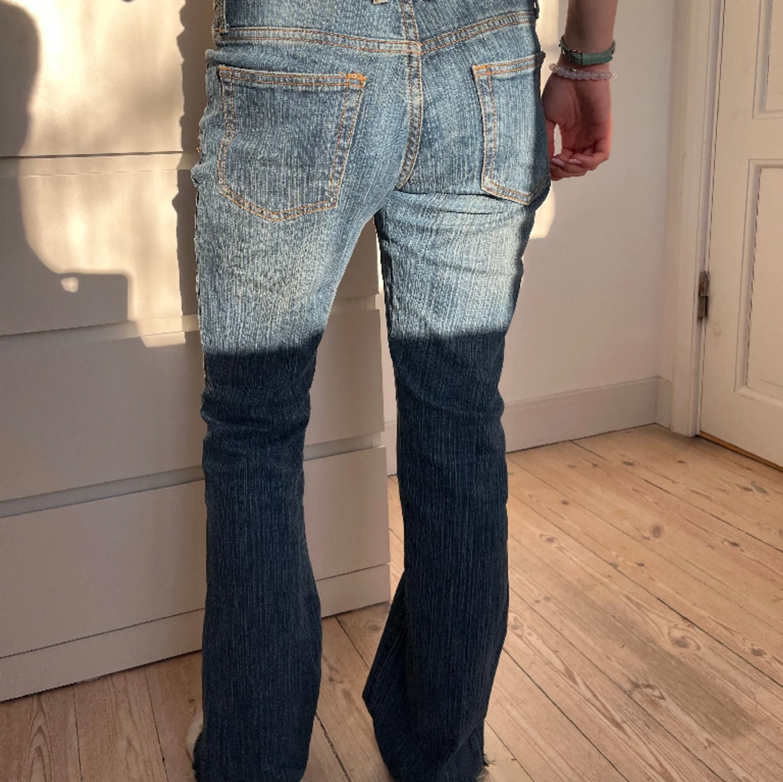 Lågmidjade jeans - 90