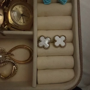 Örhängen  - Jätte fin örhängen dom är van cleef liknande, köpte nypris 300 och är rostfritt stål och perfekt kondition 