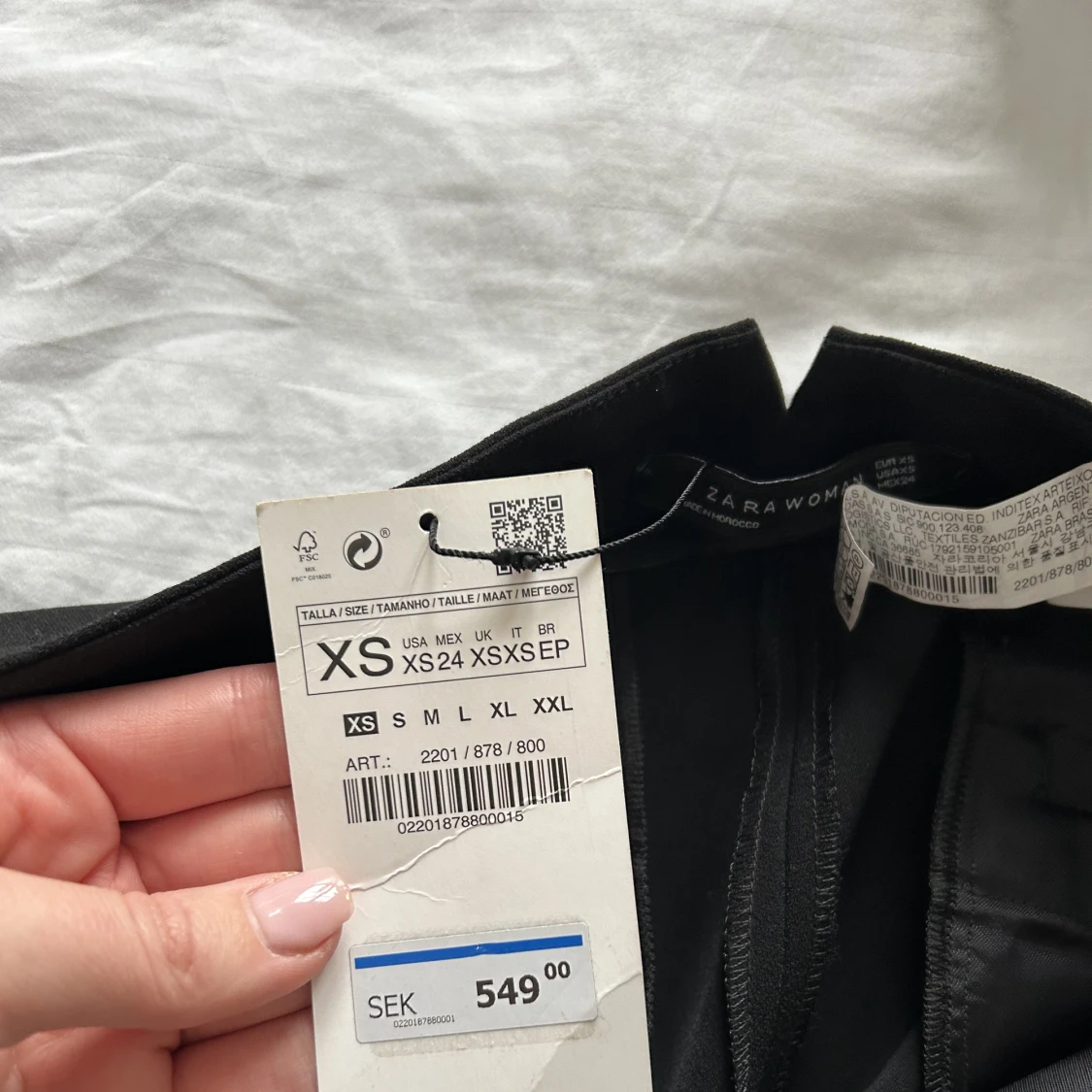 Lågmidjade kostymbyxor Zara - 90