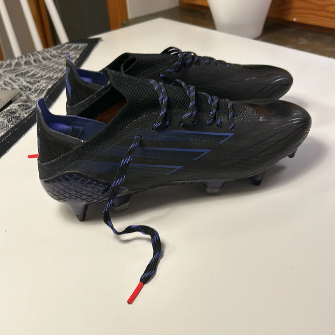 adidas X Speedflow .1 SG Escapelight - Svart/Blå/Gul - 90