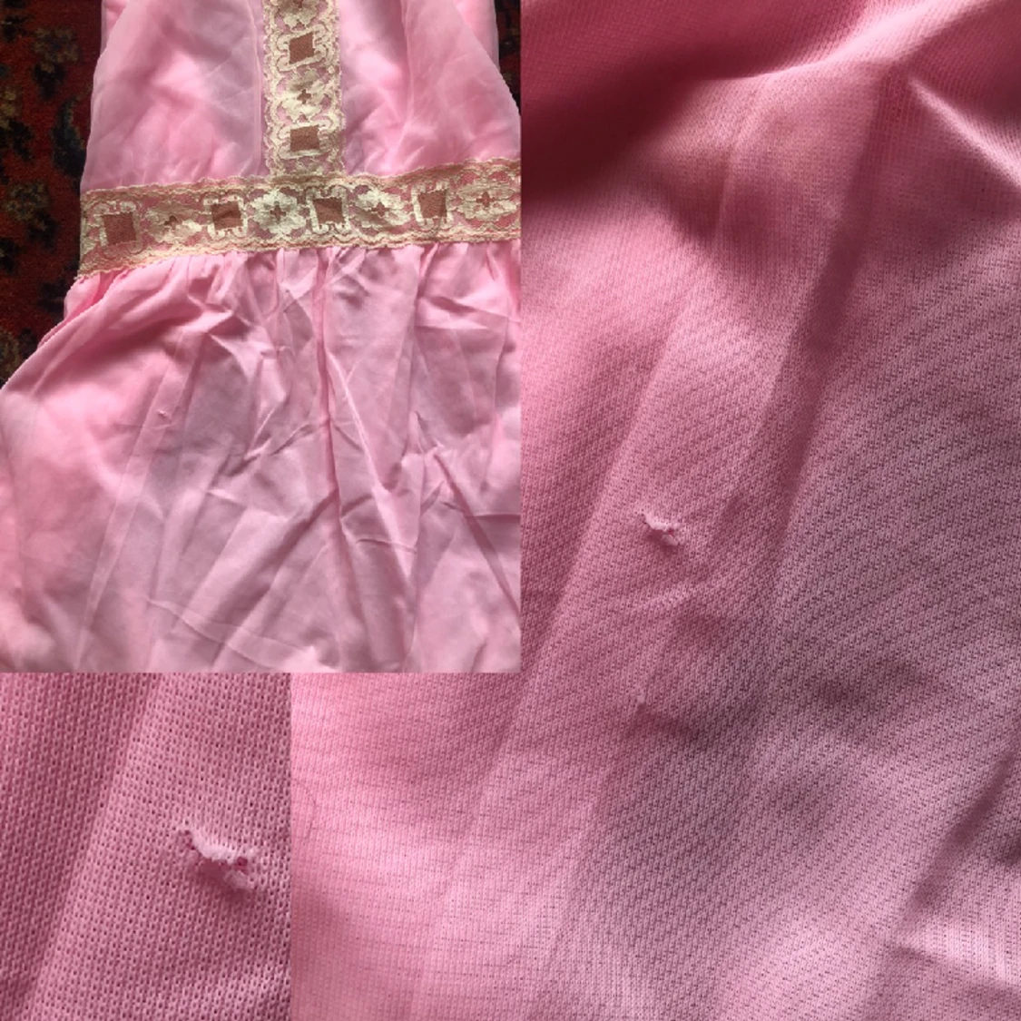 Vintage nattlinne/blus - 91