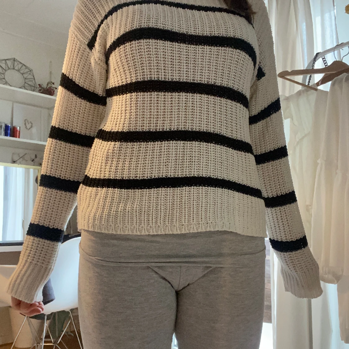 Stickad tröja