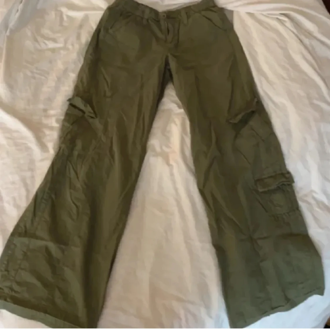 Lågmidjade cargobyxor - 91