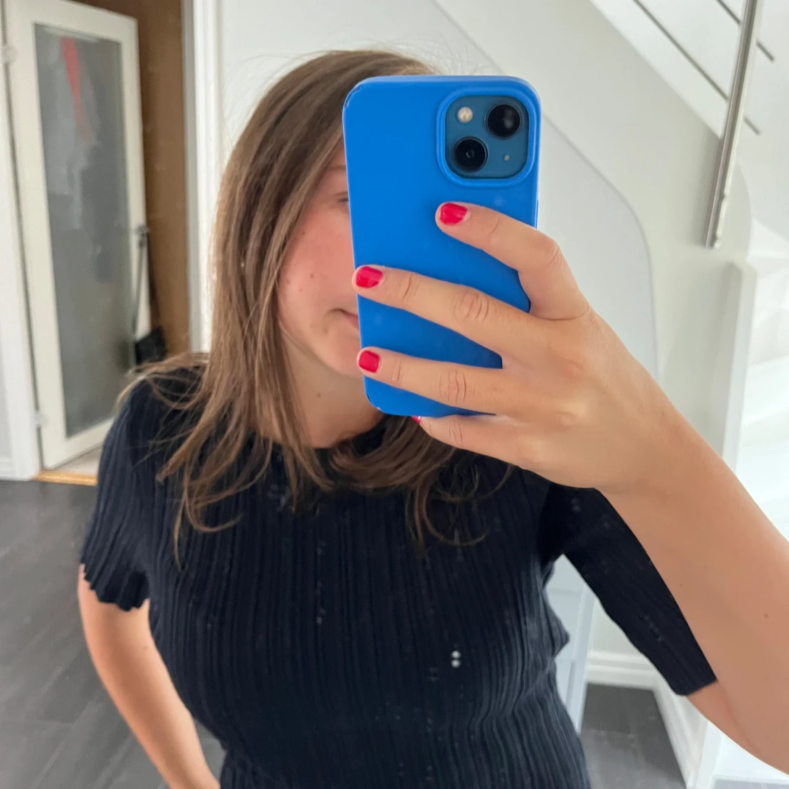 Ribbad topp från Hm