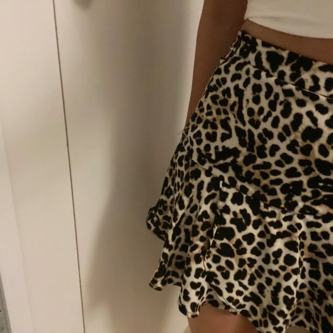 Kort leopardkjol - 92