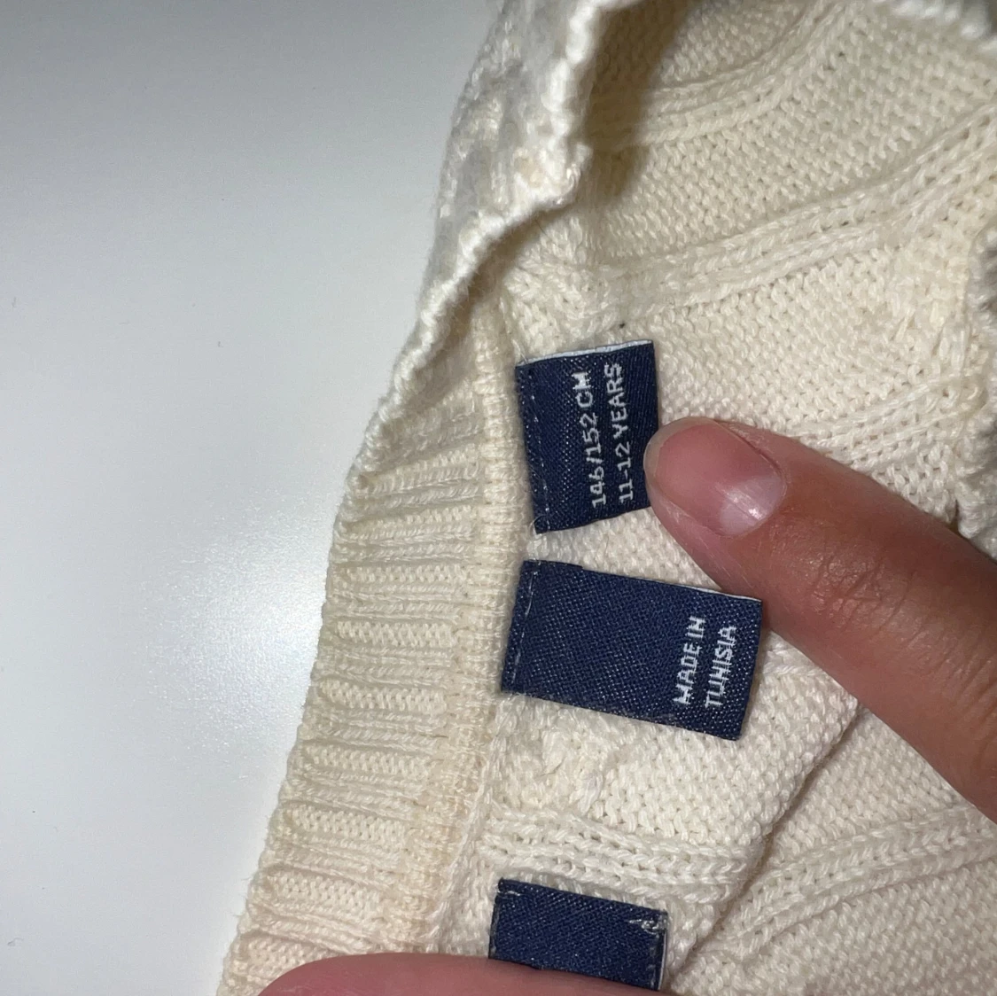 Gant kabelstickad tröja  - 91