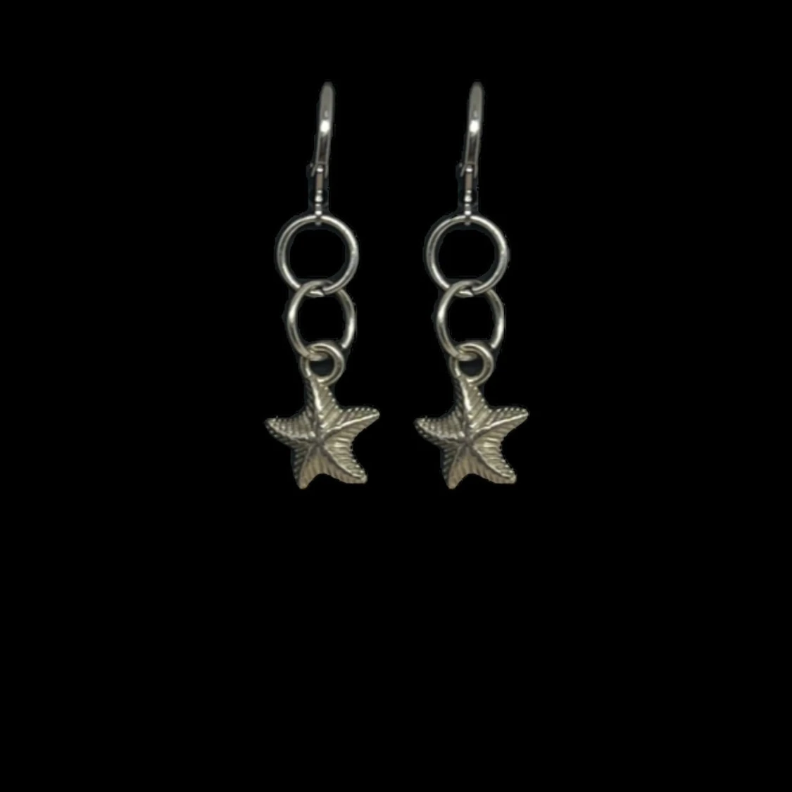 stella earrings silver