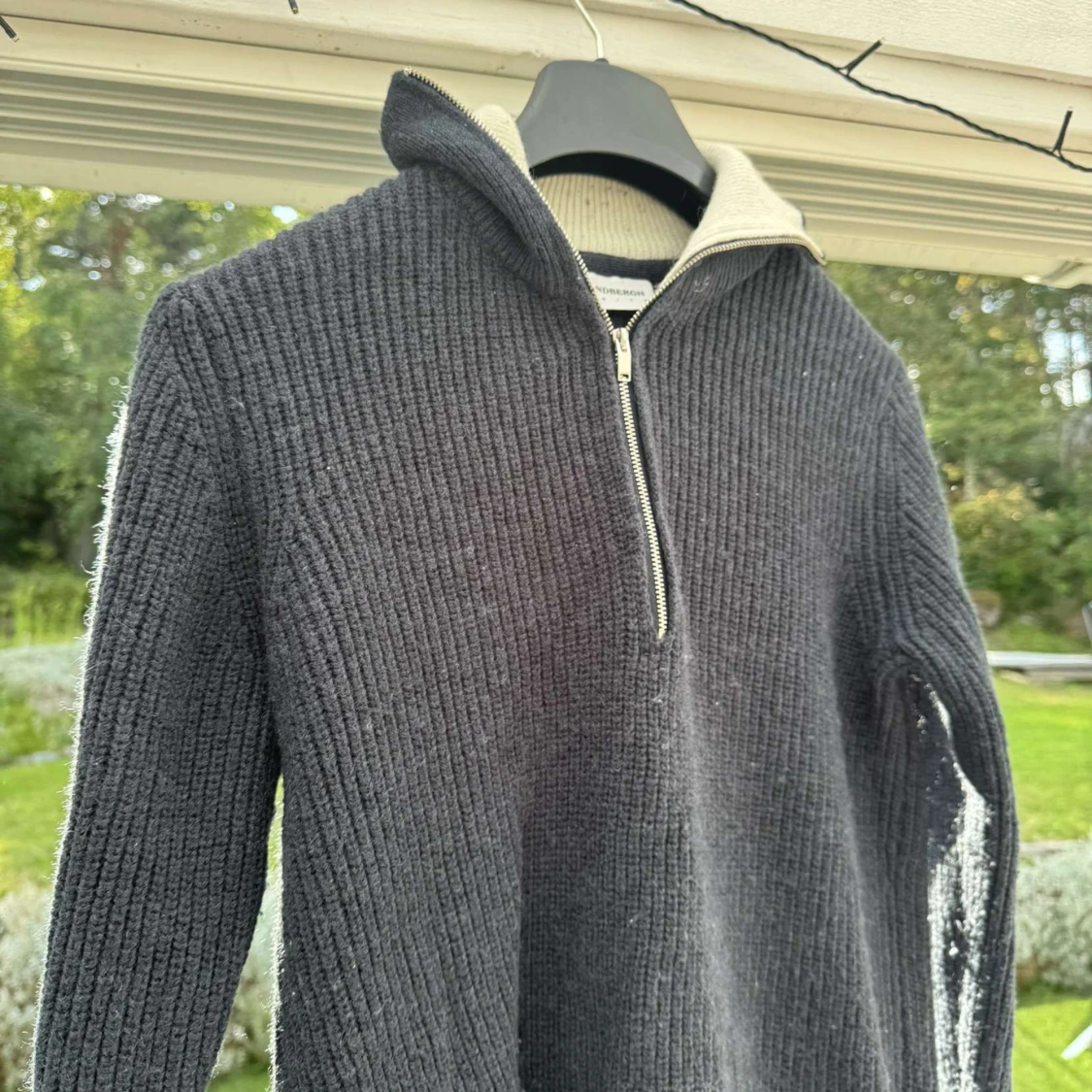 Stickad Halfzip - 91