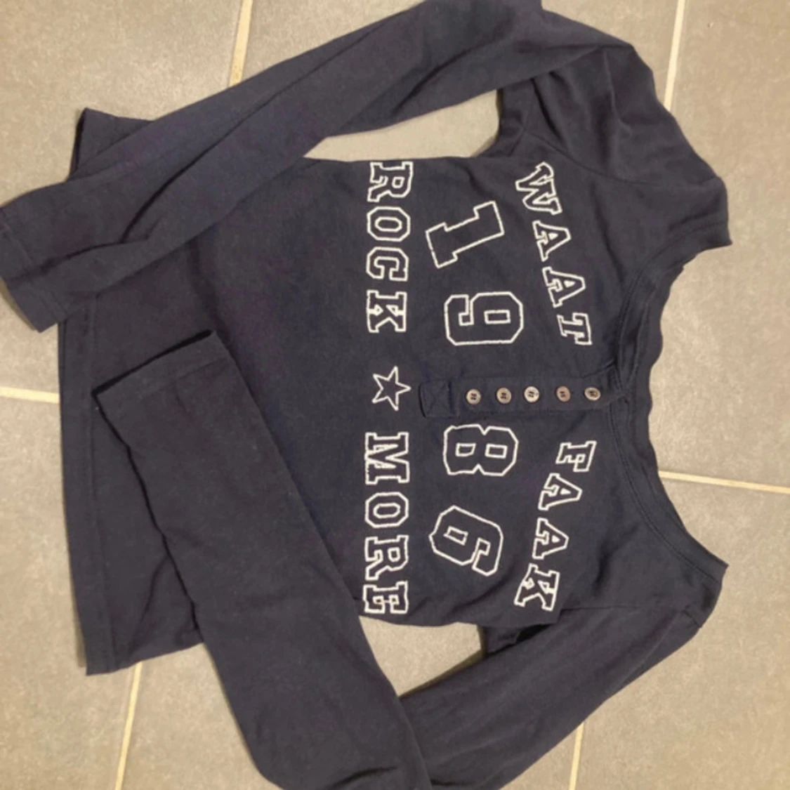 Långärmad topp  - 90