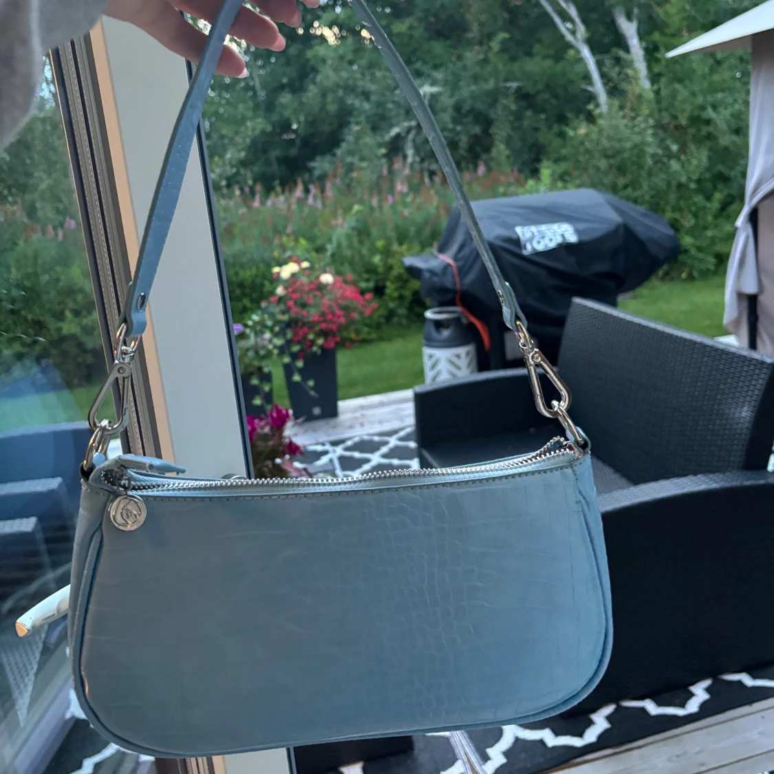 Blå väska  - 90
