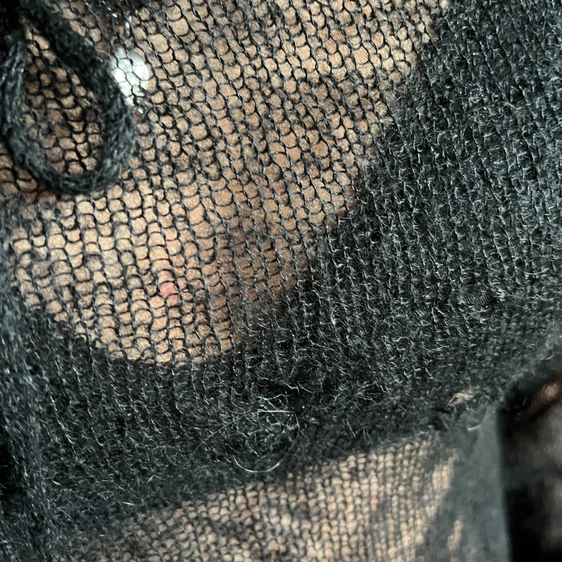 Hålstickad topp  - 40