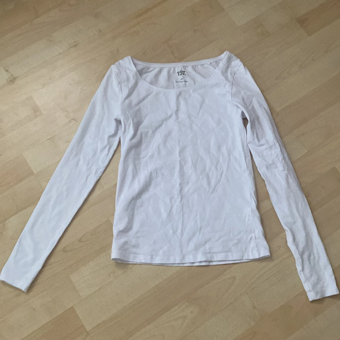 Vit långärmad tröja från 157