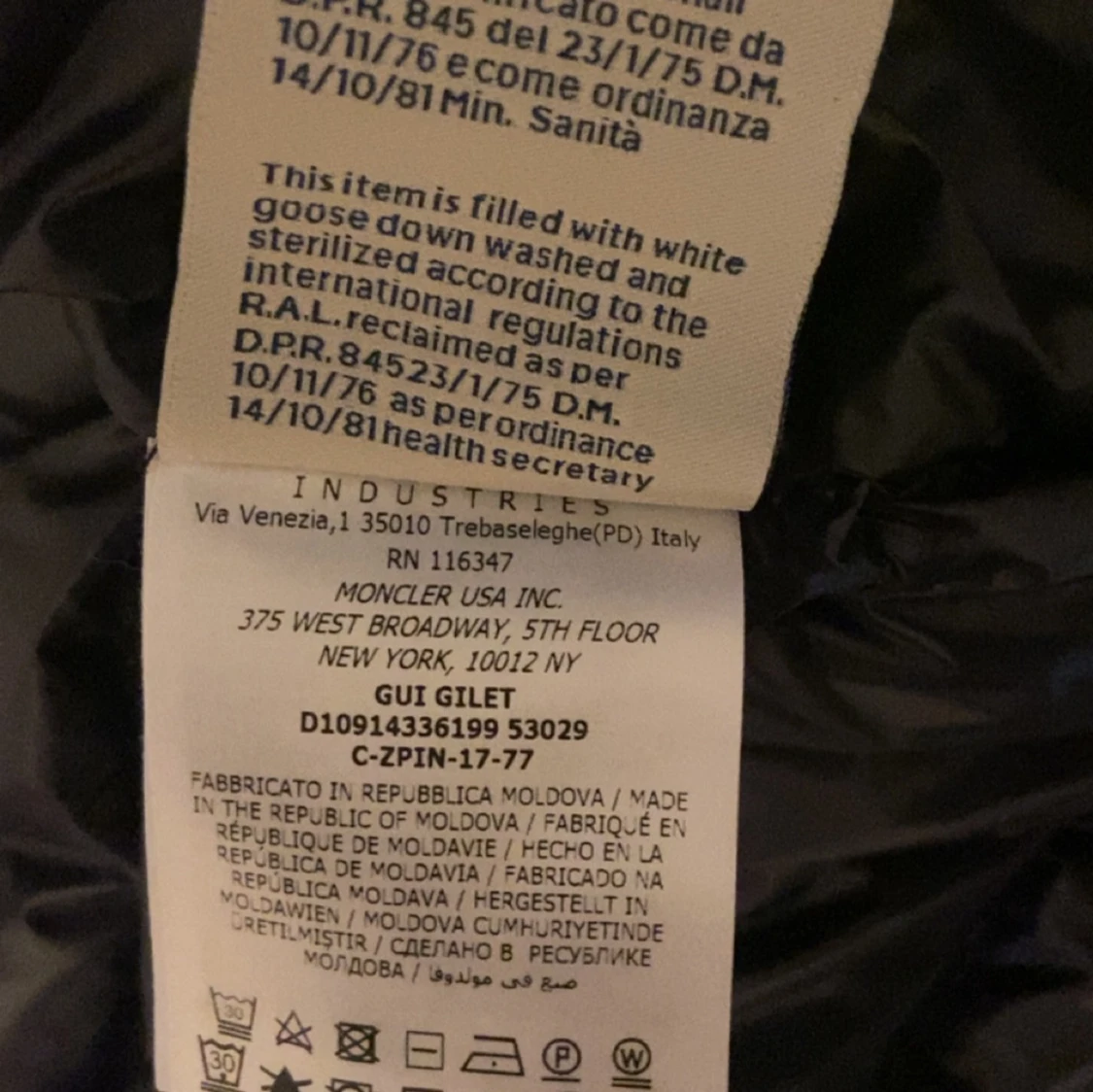 Moncler Gui Väst - 93