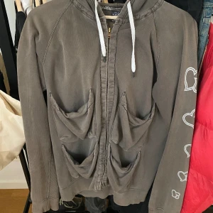 Number Nine Crying Heart Cargo Hoodie - Rare Number Nine cargo hoodie med crying hearts size 3, grail piece I bra skick och såklart äkta, öppen för offers 