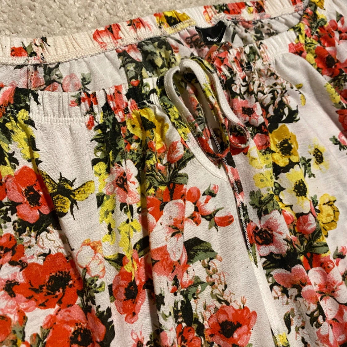 blommig offshoulder topp - 91