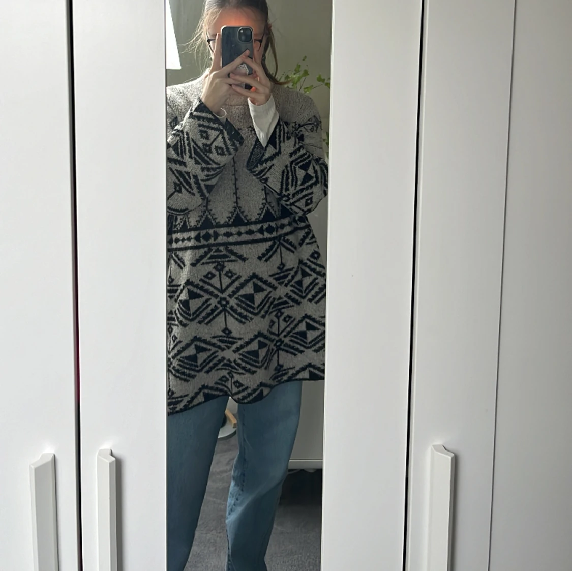 Stickad tröja  - 90