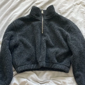 Zip-up Sweatshirt  - Semi cropped, double lined, very thick sweater