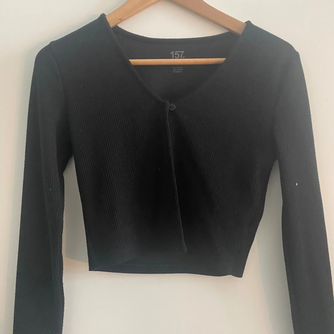 CROPPAD SVART KOFTA🖤 - 1