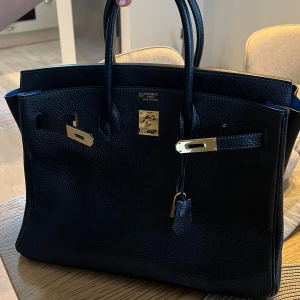 Läder väska - Svart