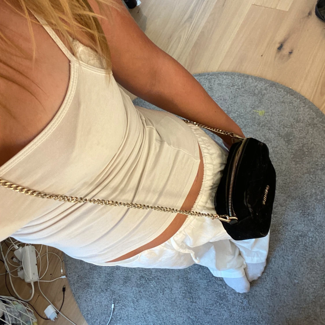 Svart axelväska från Valentino - 90