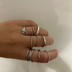 Silverringar 🤍 - 9 ringar ifrån Gina i silver 🤍