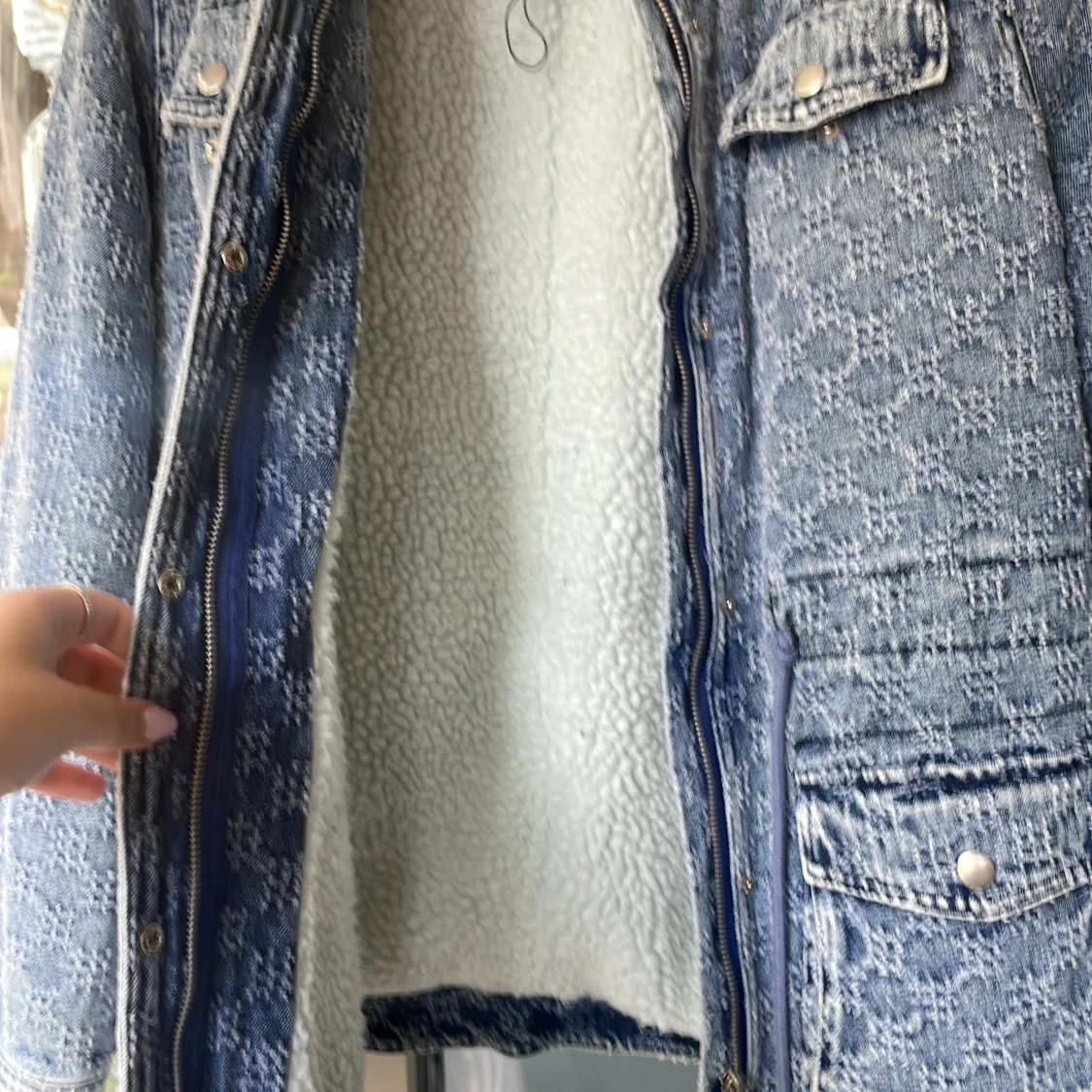 Blå jeansjacka - 91