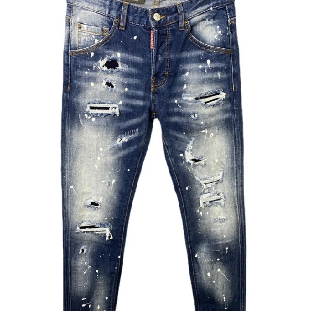 Dsquared2 jeans, Herr, Blå, Storlek M. Jeans & Byxor.