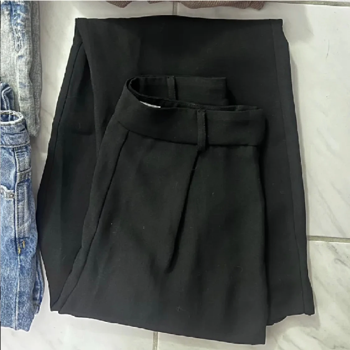 Byxor mjukis kostym jeans  - 90