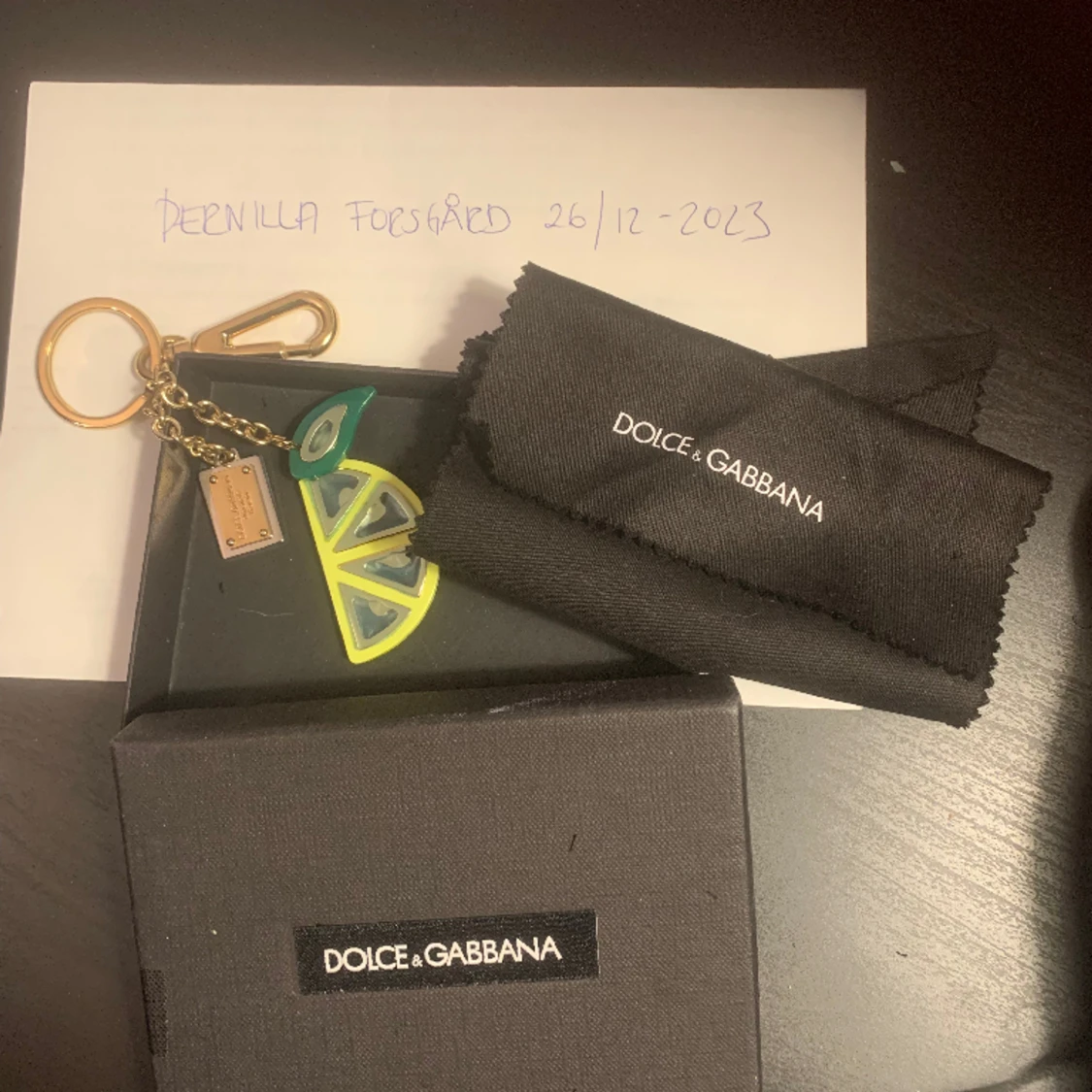 Dolce Gabbana Nyckelring/väsksmycke - 90