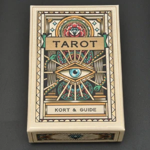 Tarotkort Tarotcards - Tukan Förlag Tarotkort och Guide. Helt ny och oanvänd. 15.5x10.5 cm. Orginal pris 199kr.