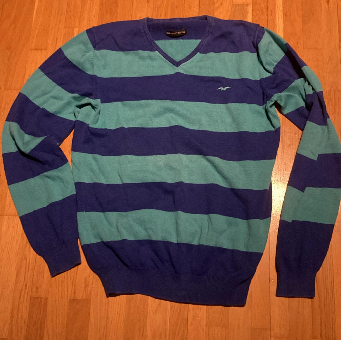 Finstickad tröja herr