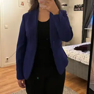 H&M blå blazer Strl 44 