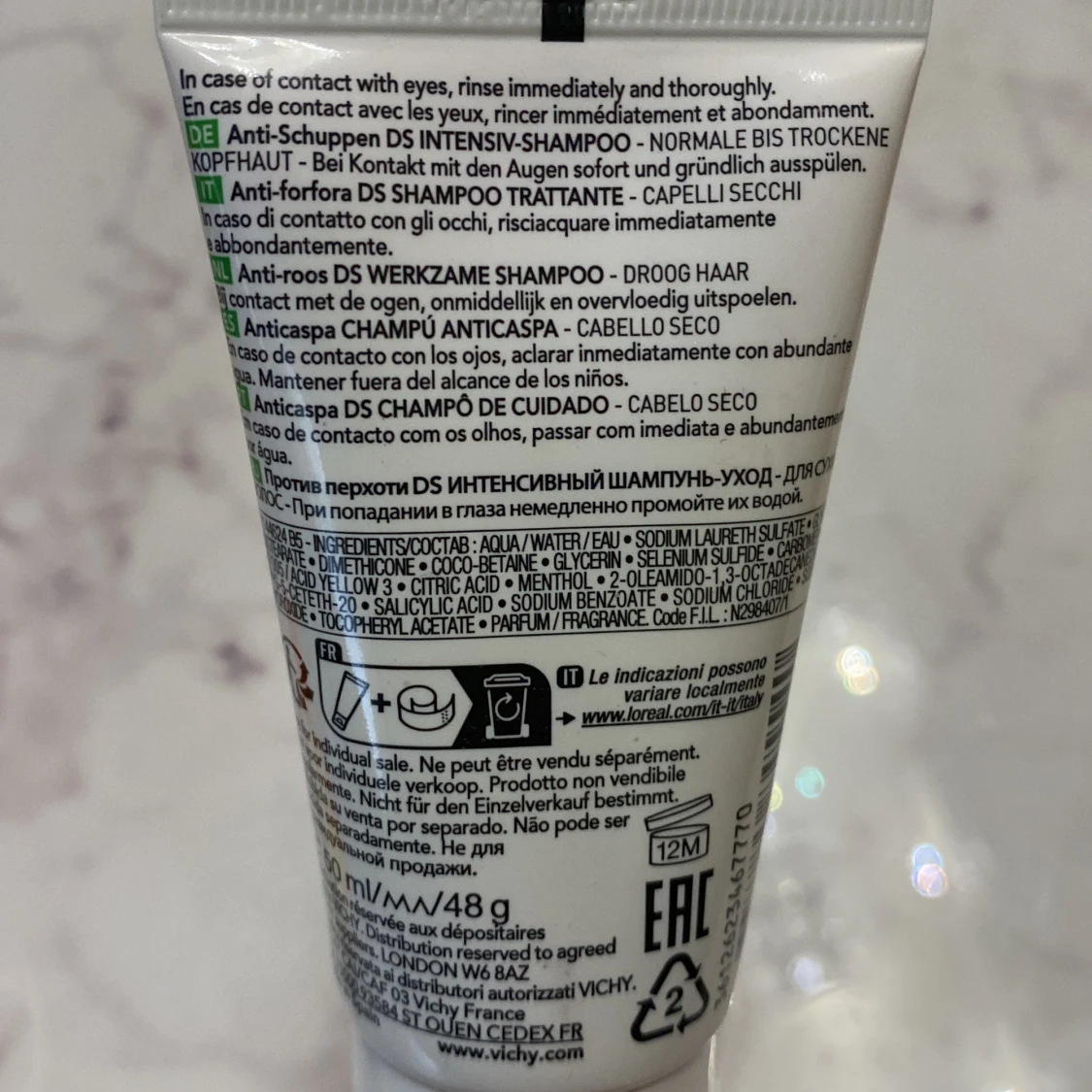 Dermatological shampoo  - 90