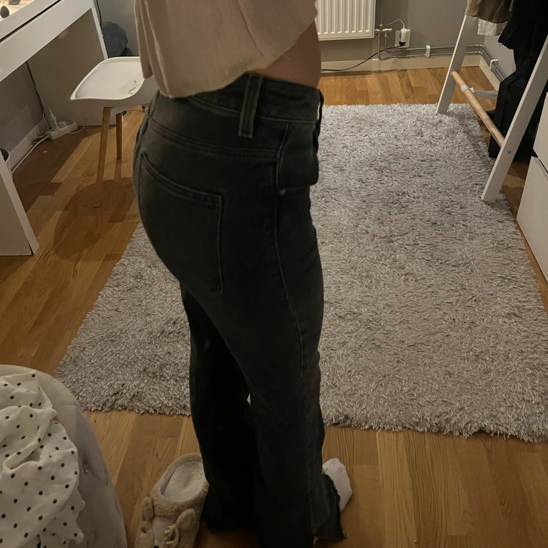 Jeans med slits - 92