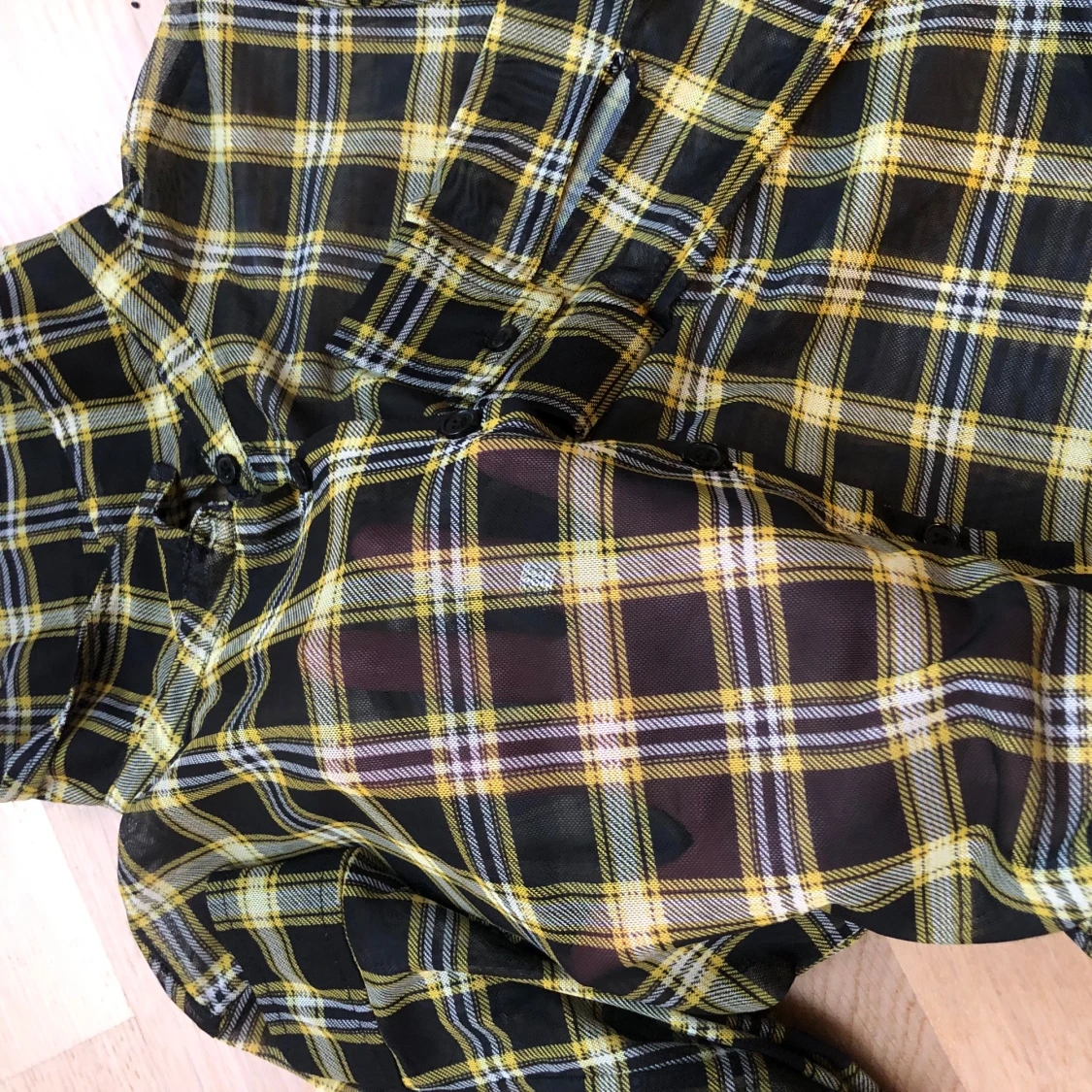 Genomskinlig skjorta - 90