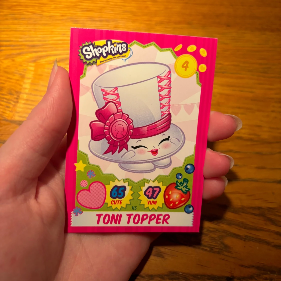 Shopkins photocard