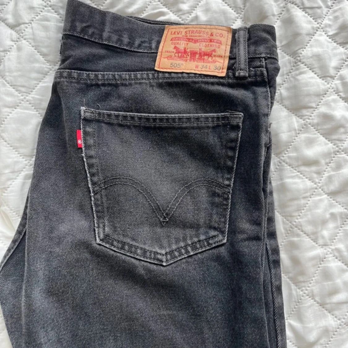 Levi’s 505 Washed black