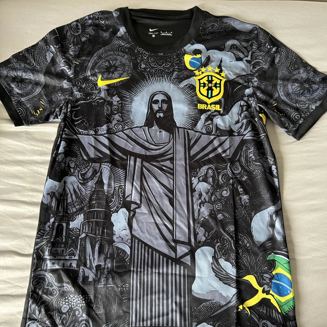Brazilen Fantasy Jesus fotbollströja 